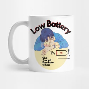 Low Battery Mug